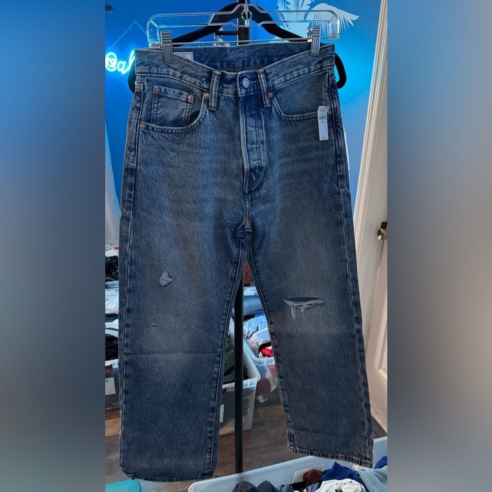 Gap Organic Cotton '90s Loose Jeans Unisex - Picture 12 of 16